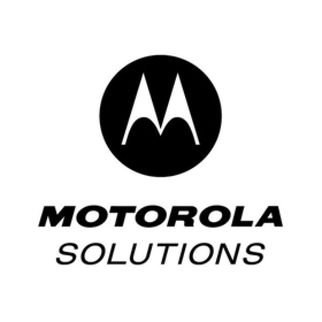 Logo of telecommunications equipment giant Motorola Solutions